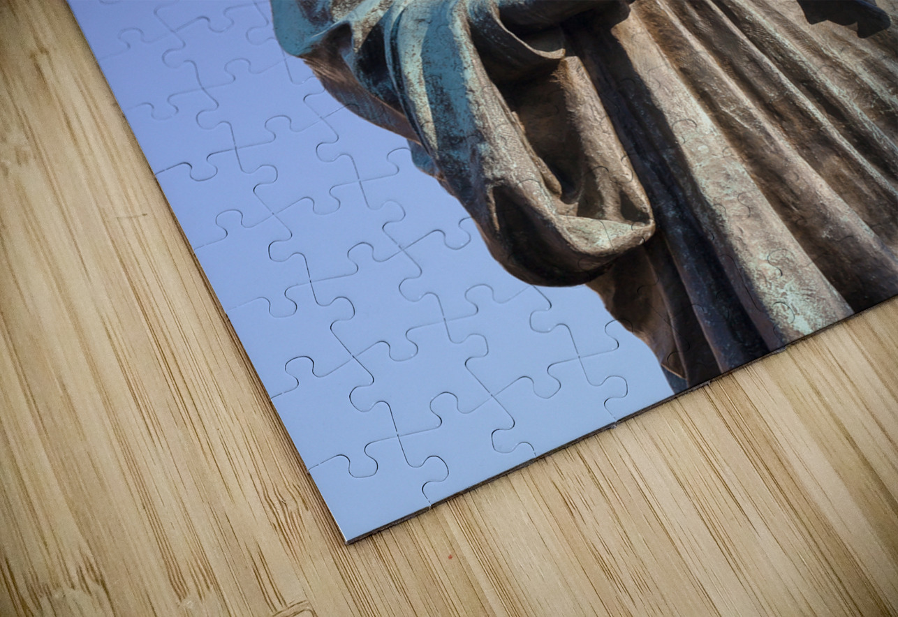 Dante statue with Divine Comedy in Meridian Hill Steve Heap Puzzle