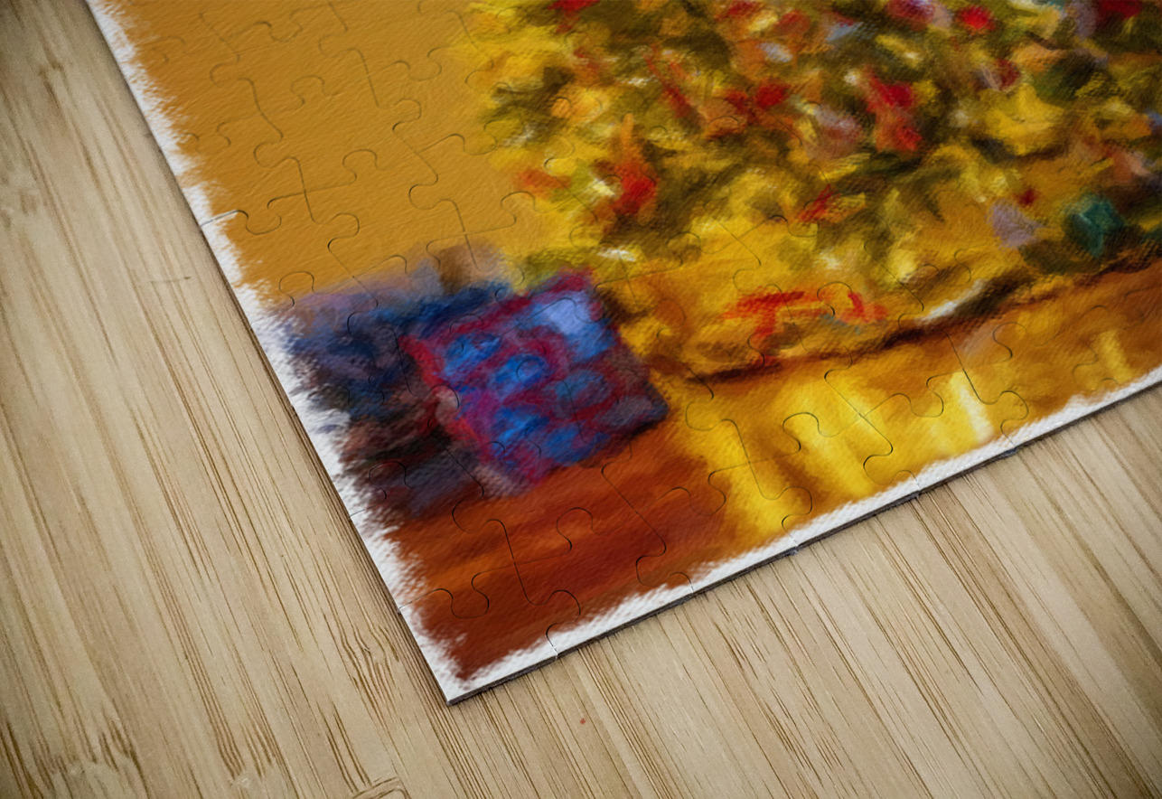 Painting of ornately decorated christmas tree Steve Heap Puzzle