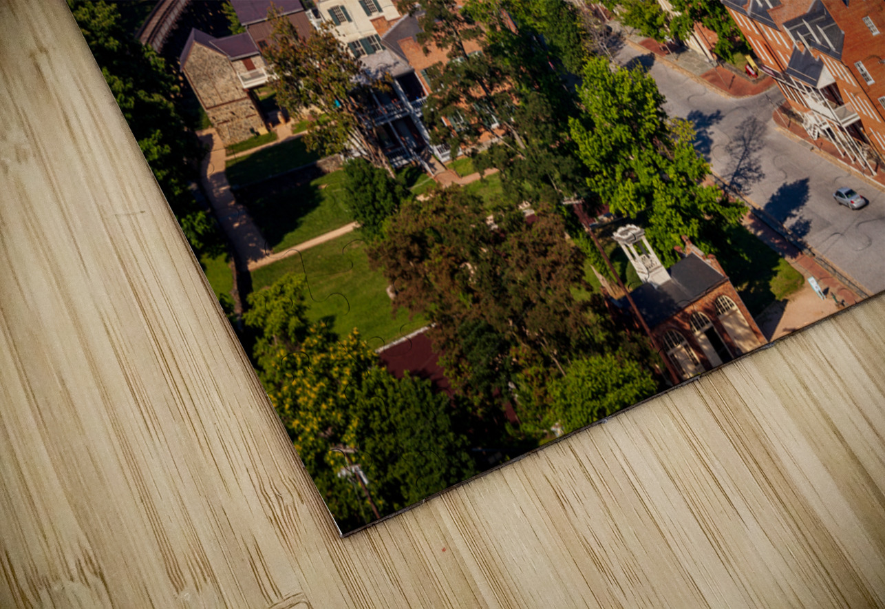 Aerial view of Harpers Ferry Steve Heap Puzzle
