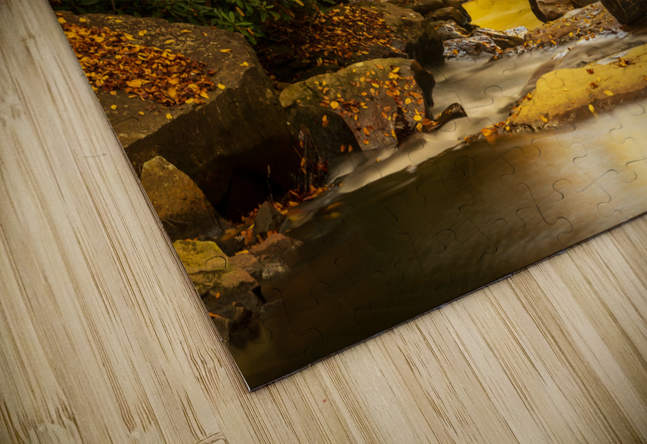 View down Deckers Creek near Masontown Steve Heap Puzzle