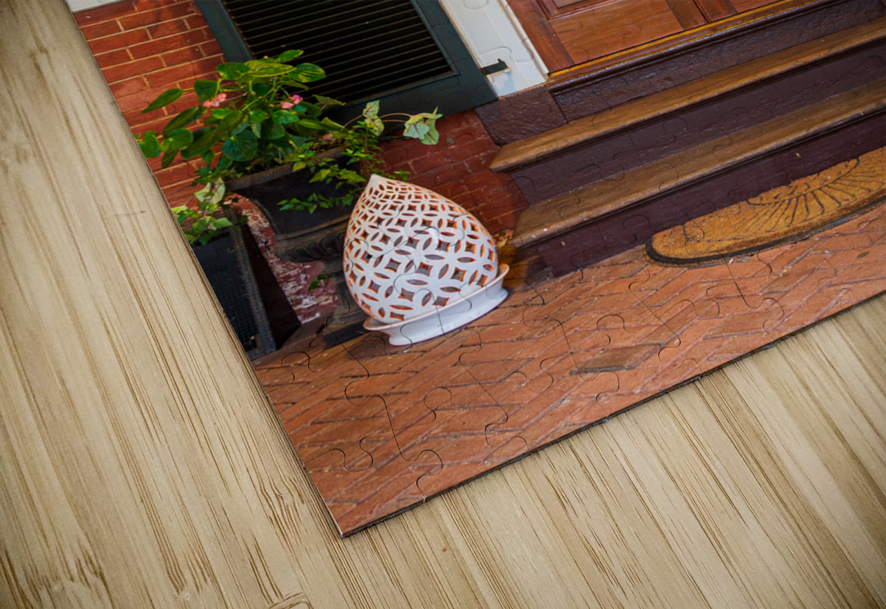 Mahogany doorway and entrance hall UVA Steve Heap Puzzle