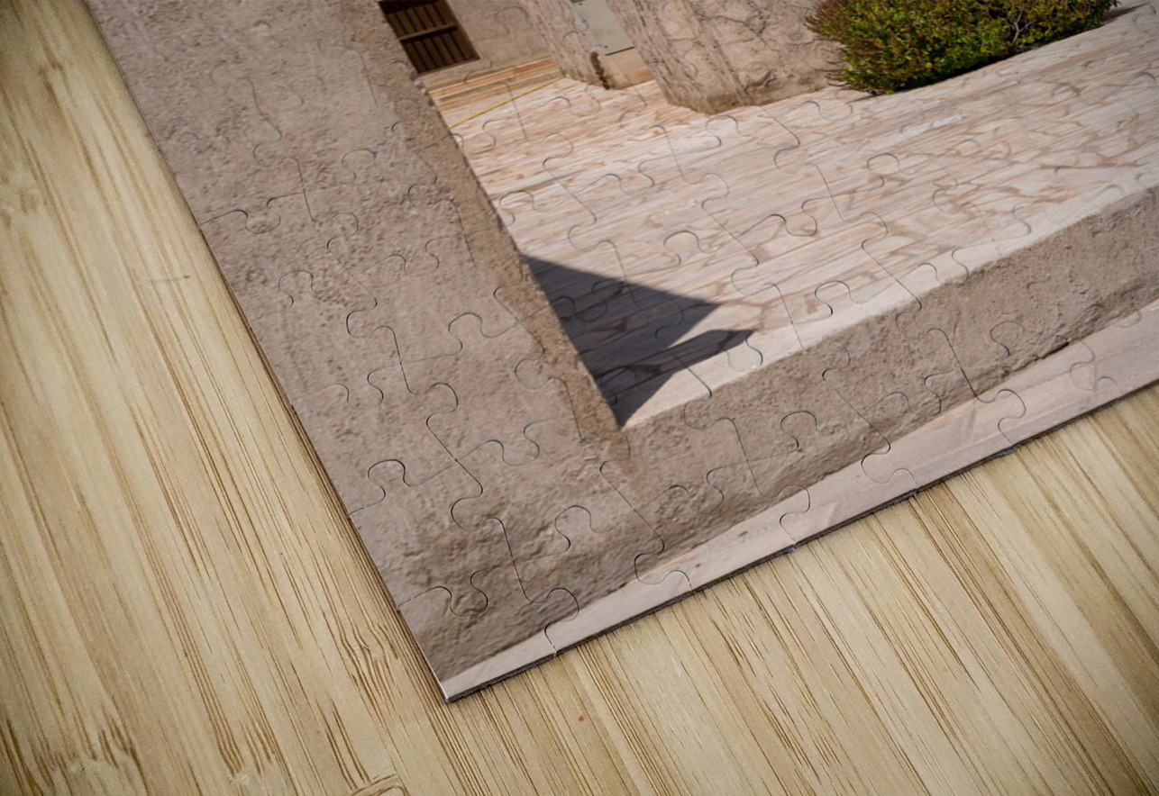 Narrow street in Al Shindagha district and museum in Dubai Steve Heap Puzzle