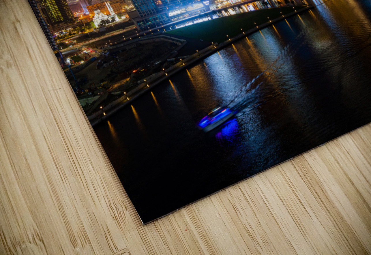 Offices and apartments of Dubai Business Bay with district behin Steve Heap Puzzle