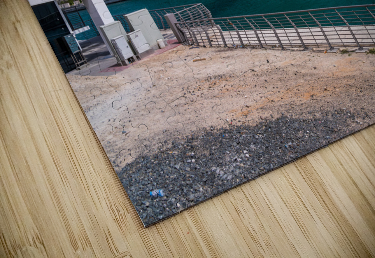 Dubai Water Canal bridge twists towards new apartment blocks Steve Heap Puzzle