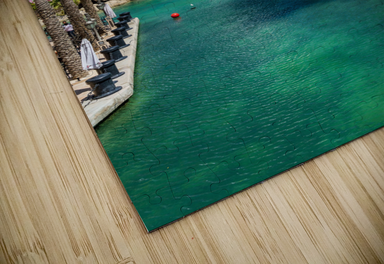 Vertical format around Souk Madinat Jumeirah in Dubai Steve Heap Puzzle