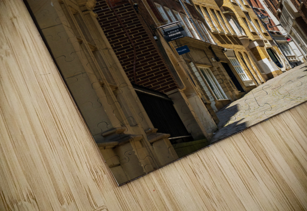 Lovat Lane in the City of London with skyscrapers filling sky Steve Heap Puzzle