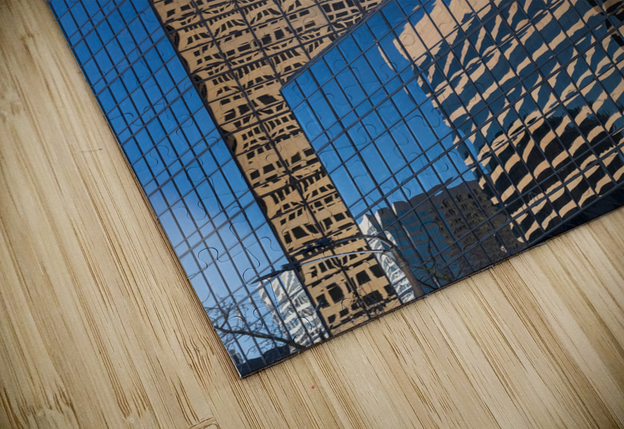 Complex reflections of a modern skyscrapers in St Louis office b Steve Heap Puzzle