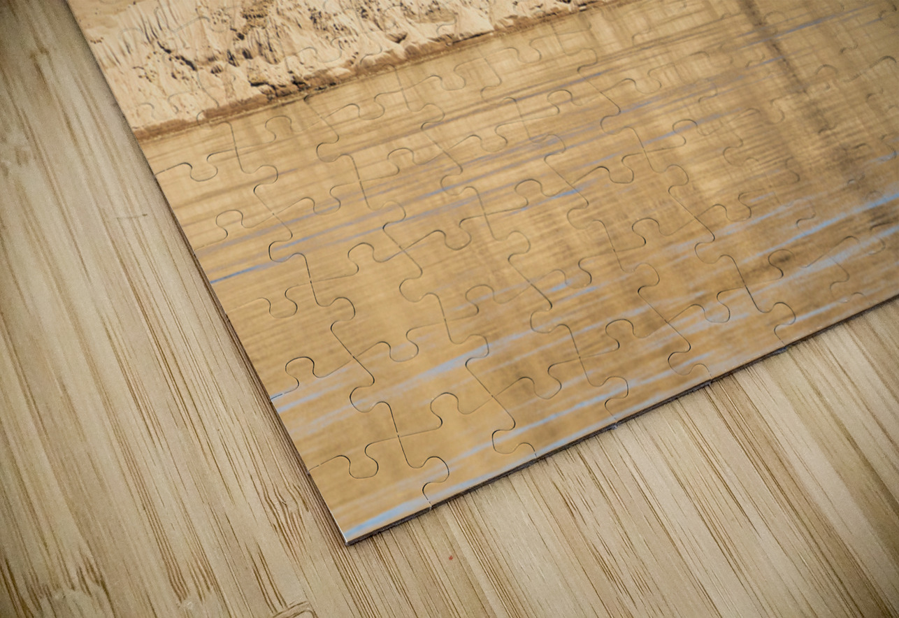 Exposed cliffs of sand by the side of Mississippi river in Octob Steve Heap Puzzle