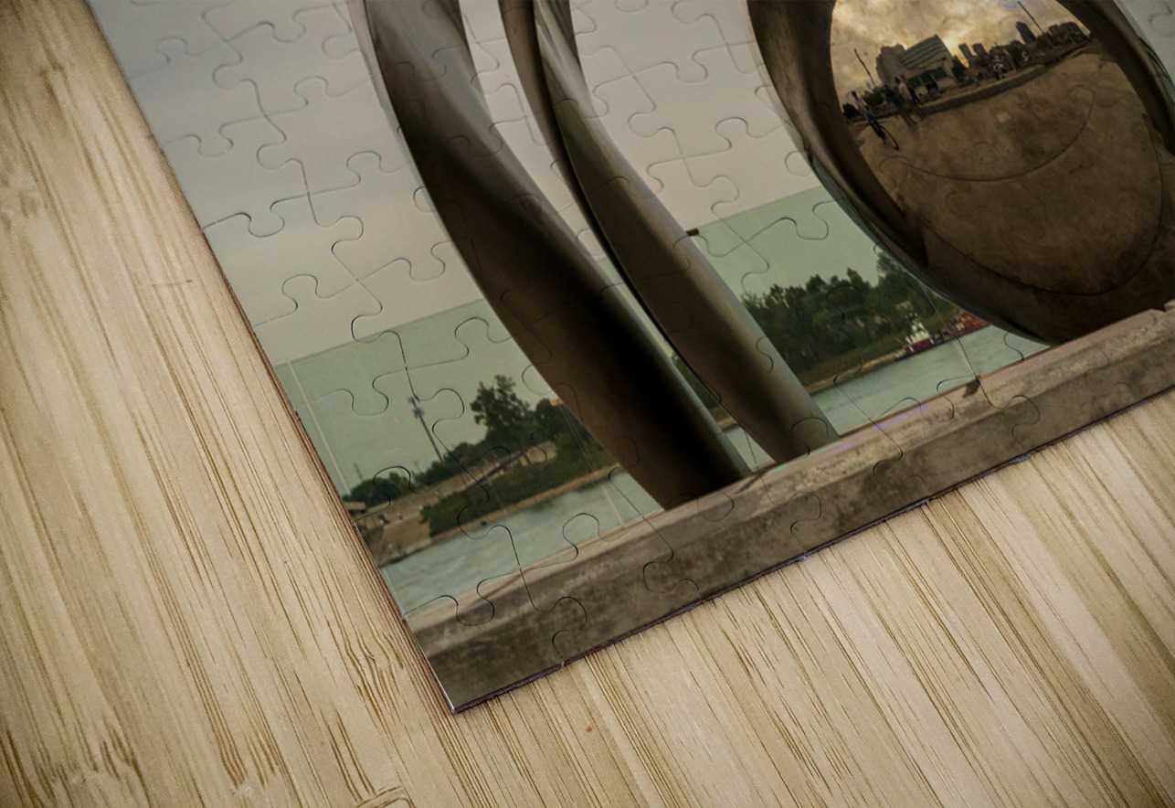 Sing the River sculpture by Mississippi in Baton Rouge LA Steve Heap Puzzle