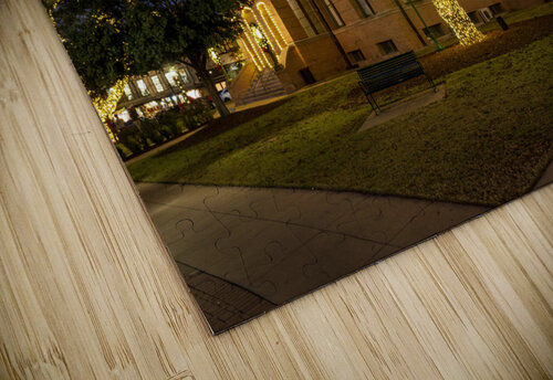 December lights on Williamson County Courthouse in Georgetown TX Steve Heap puzzle