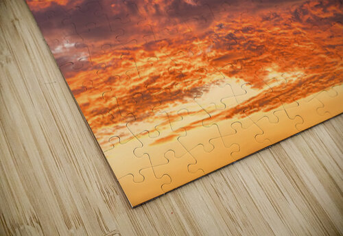 Dramatic sunset seen in the sky above Georgetown Texas community Steve Heap puzzle