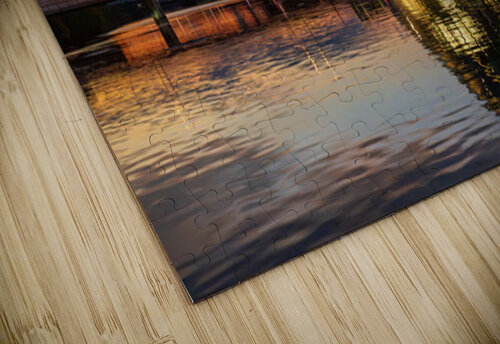 Sail like building with modern office blocks in Austin Texas sky Steve Heap puzzle