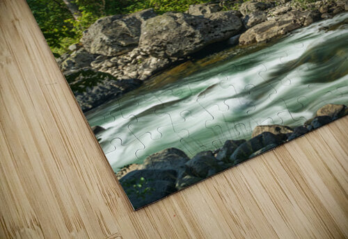 Tumwater Canyon pipeline bridge over Wenatchee River in Washingt Steve Heap puzzle