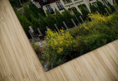 Posthotel by River Wenatchee in Alpine German town of Leavenwort Steve Heap puzzle