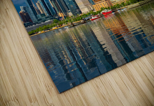 Tall office and apartment buidlings of Hudson Yards along the wa Steve Heap puzzle