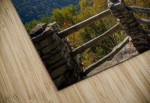 Coopers Rock state park overlook Steve Heap puzzle