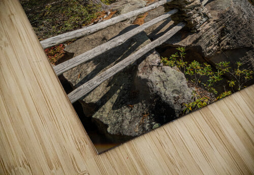 Coopers Rock state park overlook vertical format Steve Heap puzzle