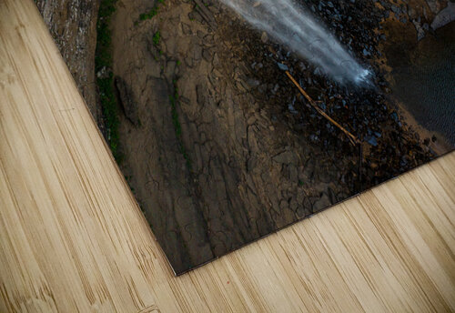 Waterfall at Ozone Falls in Tennessee showing the lip of the gorge Steve Heap puzzle