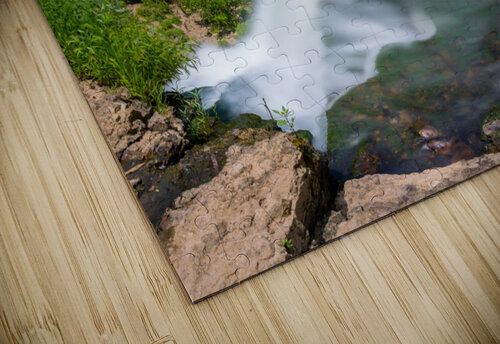 Top of Burgess Falls in Tennessee Steve Heap puzzle