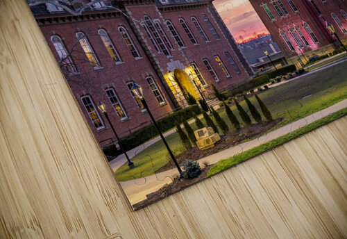 Woodburn Hall at West Virginia University in Morgantown WV Steve Heap puzzle