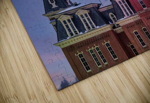 Clock Tower of Woodburn Hall at West Virginia University Steve Heap puzzle