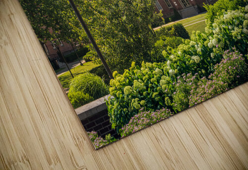 Woodburn Hall at West Virginia University in Morgantown WV Steve Heap puzzle