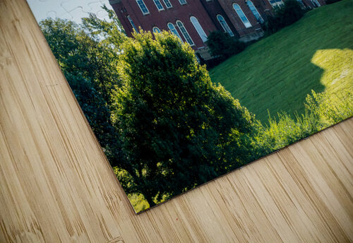 Woodburn Hall at West Virginia University in Morgantown WV Steve Heap puzzle