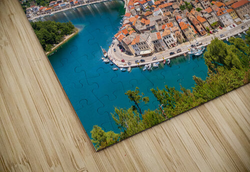 Picturesque small riverside town of Novigrad in Croatia Steve Heap puzzle