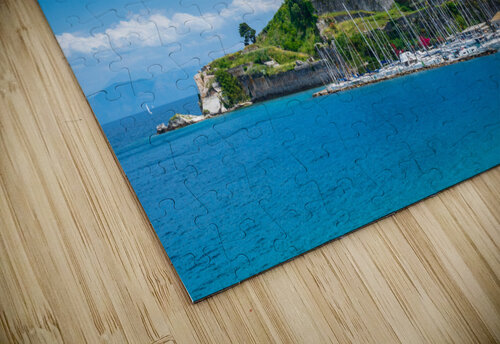 Old Fortress of Corfu on promontory by old town Steve Heap puzzle