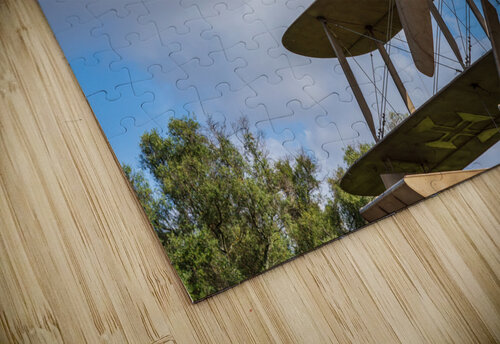 Replica of aircraft used in flight to Brazil Steve Heap puzzle