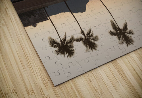 Sunrise over ocean with palm trees Steve Heap puzzle