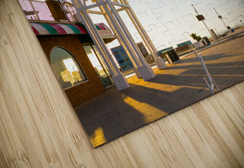 Famous sign above Ocean City boardwalk at sunrise Steve Heap puzzle