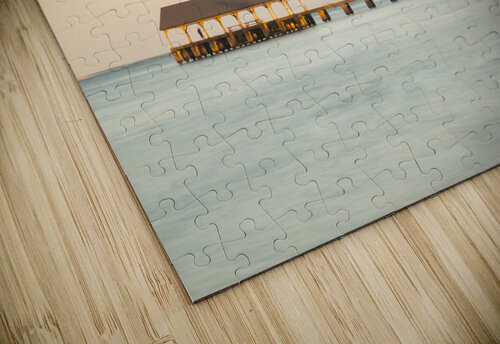 Pier of Hanalei on island of Kauai Steve Heap puzzle