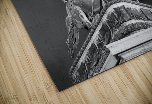 Equestrian statue Heldenplatz Vienna Austria Steve Heap puzzle