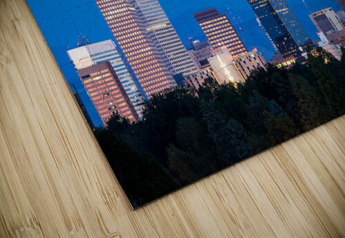 Skyline of Denver at dawn Steve Heap puzzle