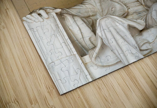 President Lincoln statue Steve Heap puzzle