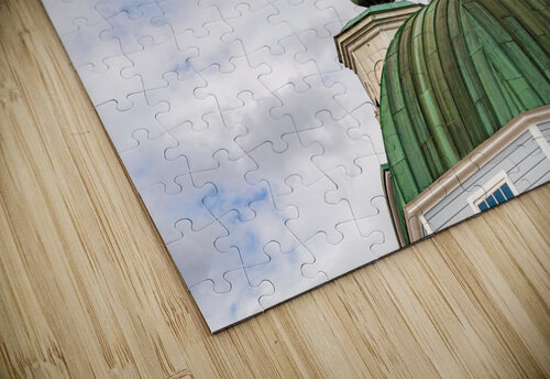 Exterior roof of the historic St Michaels Cathedral in Sitka Al Steve Heap puzzle