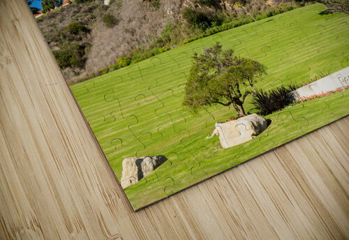 Phillips Theme Tower at Pepperdine University Steve Heap puzzle