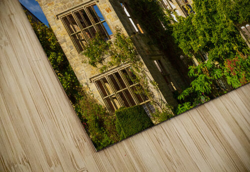 Abandoned historic British building with no roof Steve Heap puzzle