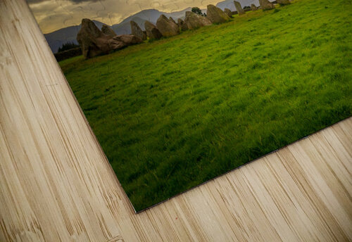 Stormy clouds over Castlerigg Stone Circle near Keswick Steve Heap puzzle