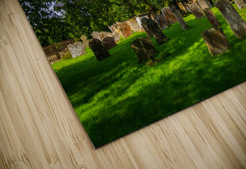Church and graveyard in Chipping Campden Steve Heap puzzle