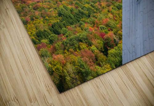 Grandview Farm barn with fall colors in Vermont Steve Heap puzzle