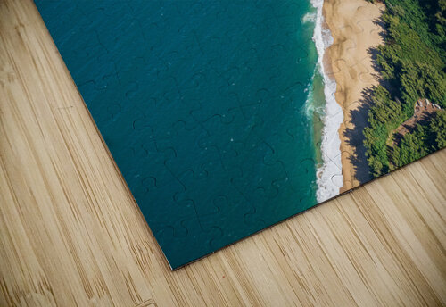 Garden Island of Kauai from helicopter tour Steve Heap puzzle