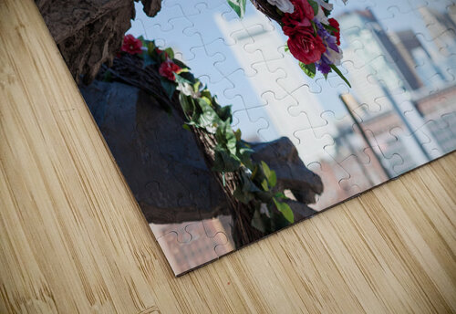 Partisans Statue in Boston MA Steve Heap puzzle