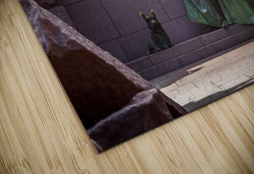 Statue of Roosevelt and dog Steve Heap puzzle