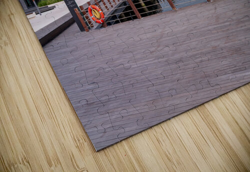 The Creek by Bur Dubai and Al Seef with large docked boats Steve Heap puzzle