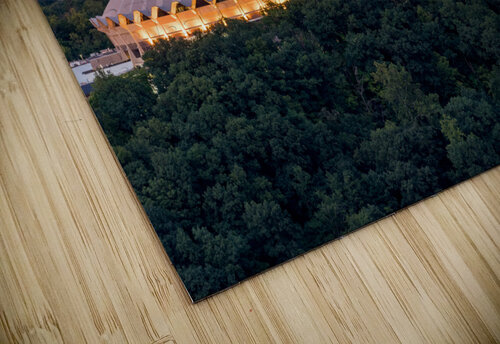 Dusk over Evansdale in Morgantown West Virginia Steve Heap puzzle