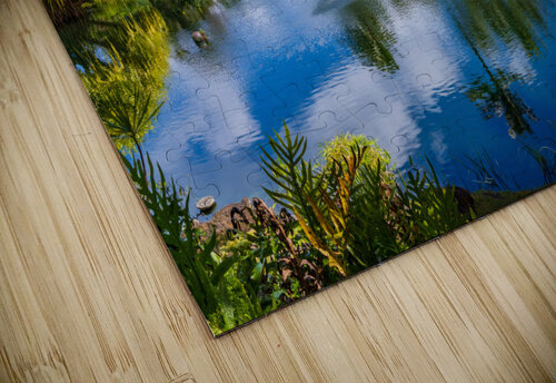 Gorgeous lagoon and lake in the Na Aina Kai sculpture garden Steve Heap puzzle