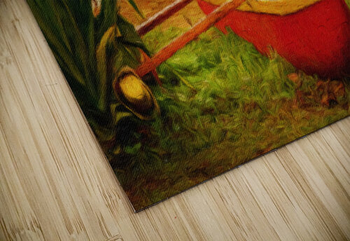 Painting of Hawaiian canoe by Hanalei Pier Steve Heap puzzle