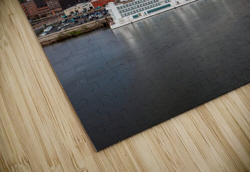 Cityscape of Burlington in Iowa from the Mississippi river Steve Heap puzzle